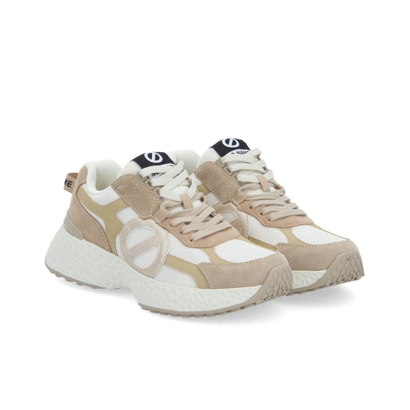 CARTER 2.0 RUNNER W - KNIT/SDE/SDE - BLANC CASSE/MARRON